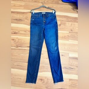 Madewell High Rise Skinny Jeans